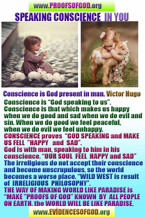 Evidences and Proofs of God