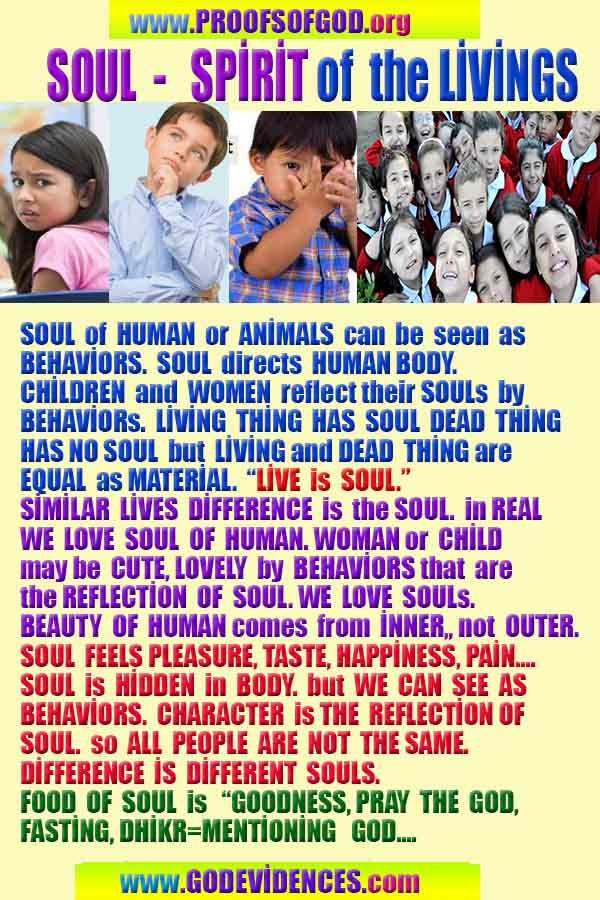 Evidences and Proofs of God