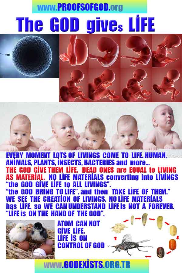 Evidences and Proofs of God