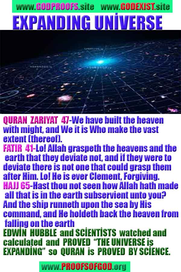 Evidences and Proofs of God