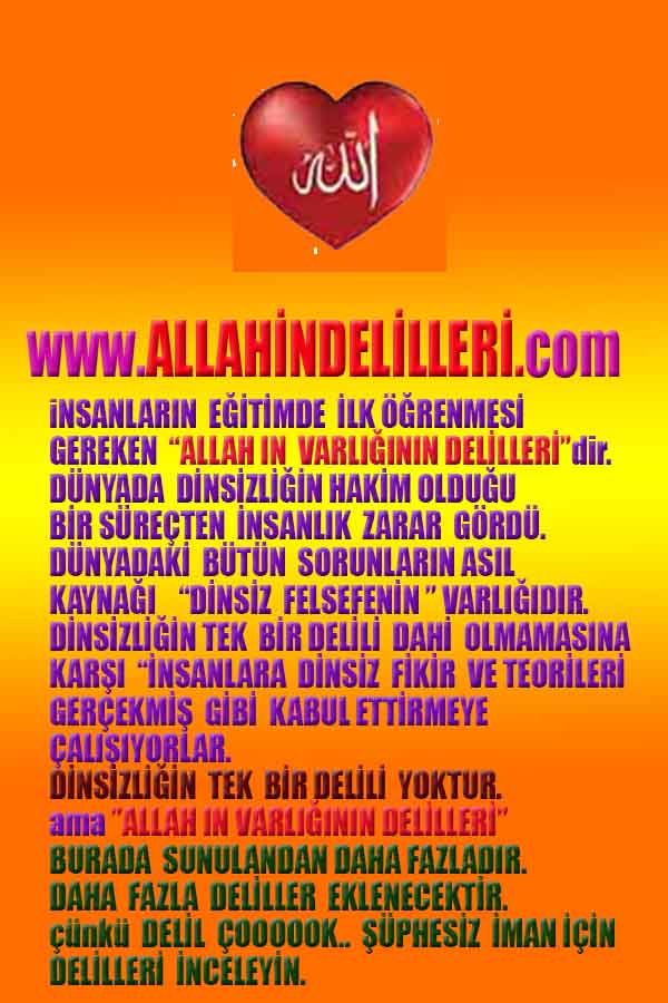 Allahın delilleri